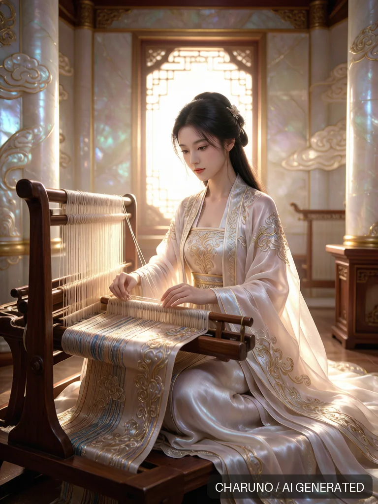 天宫织女 · 图库，第 3 张生成图片