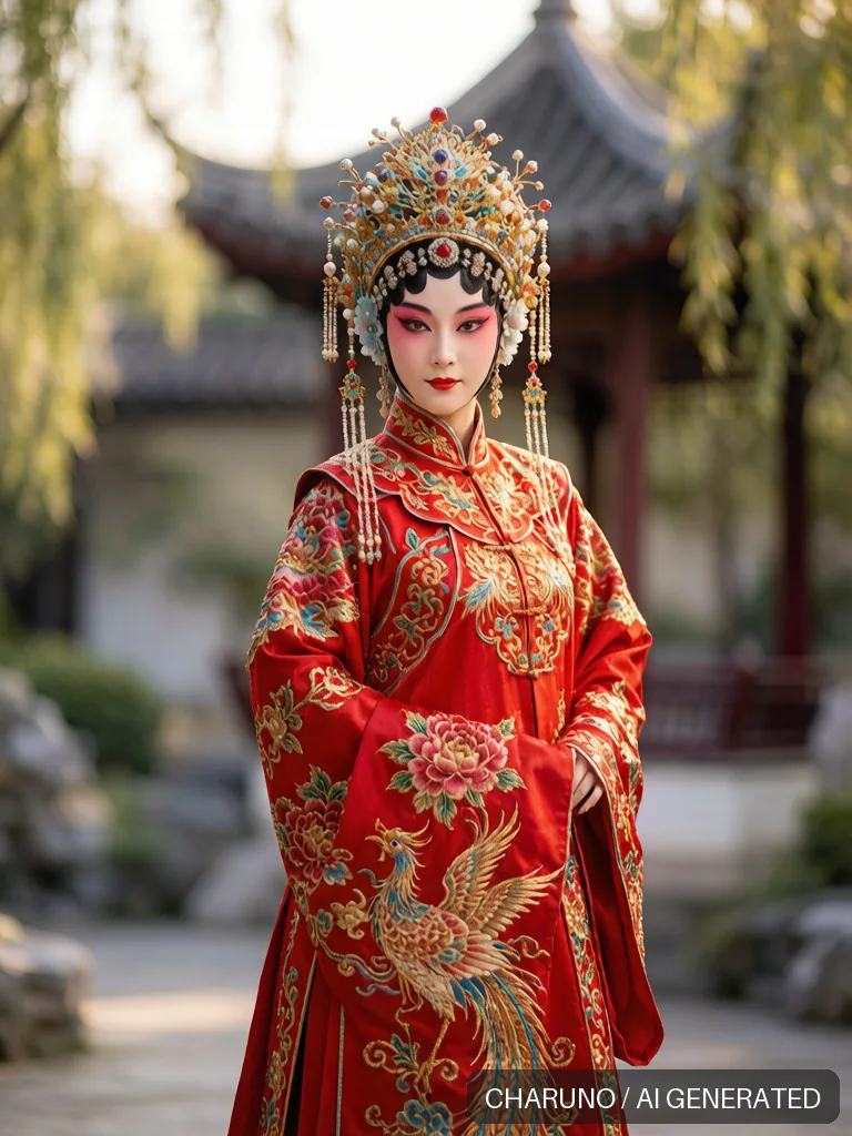 京剧花旦 · 图库，第 8 张生成图片