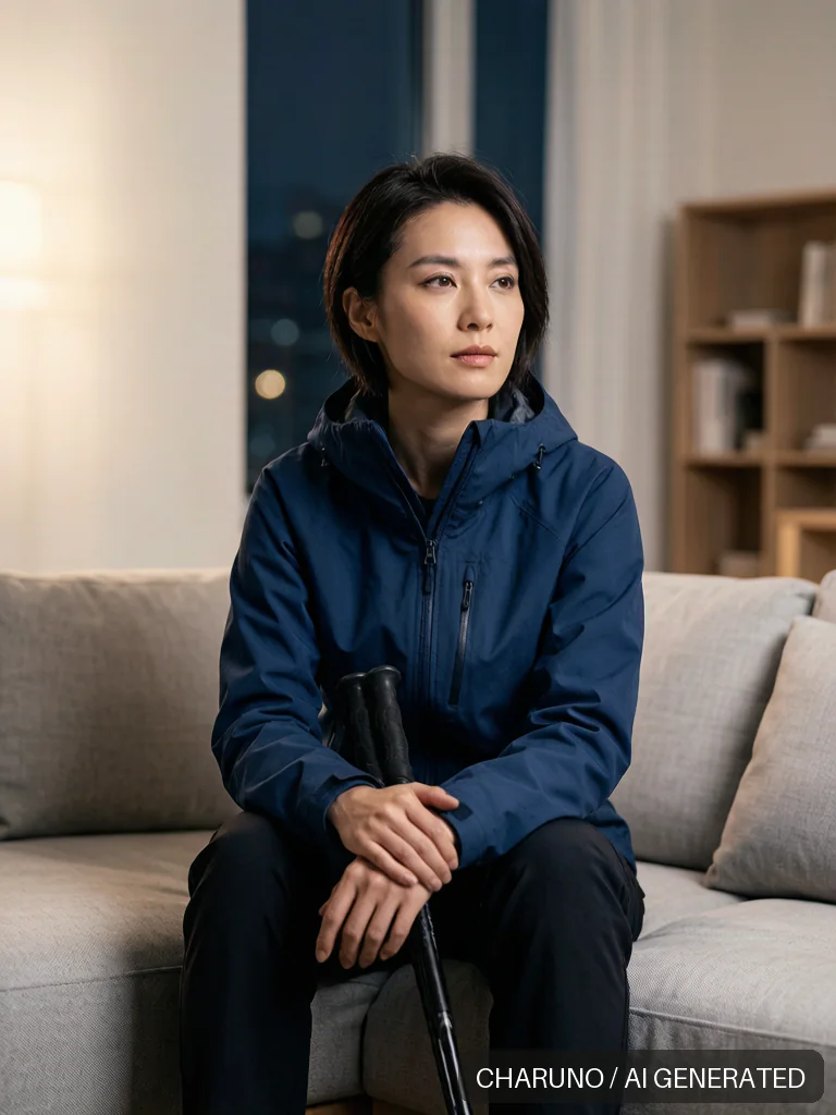 女登山家 · 图库，第 3 张生成图片