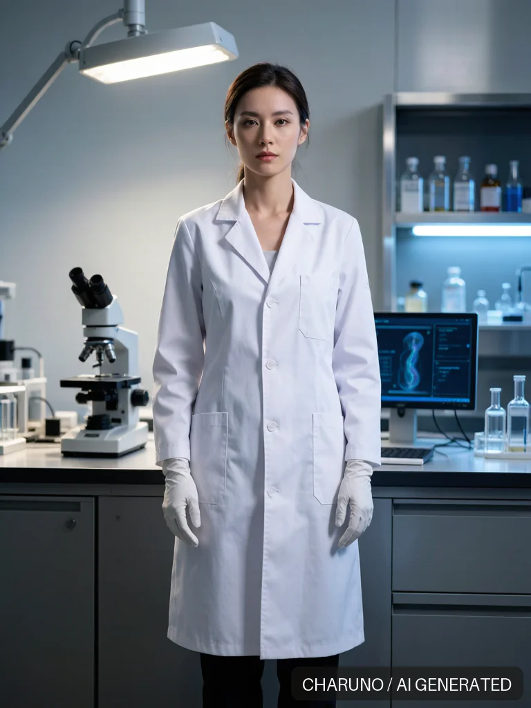 女法医官 · 图库,第 8 张生成图片