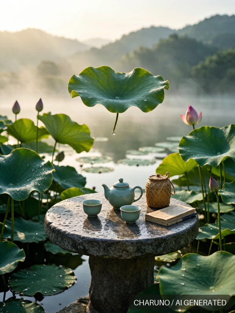 节气大暑 · 图库，第 4 张生成图片