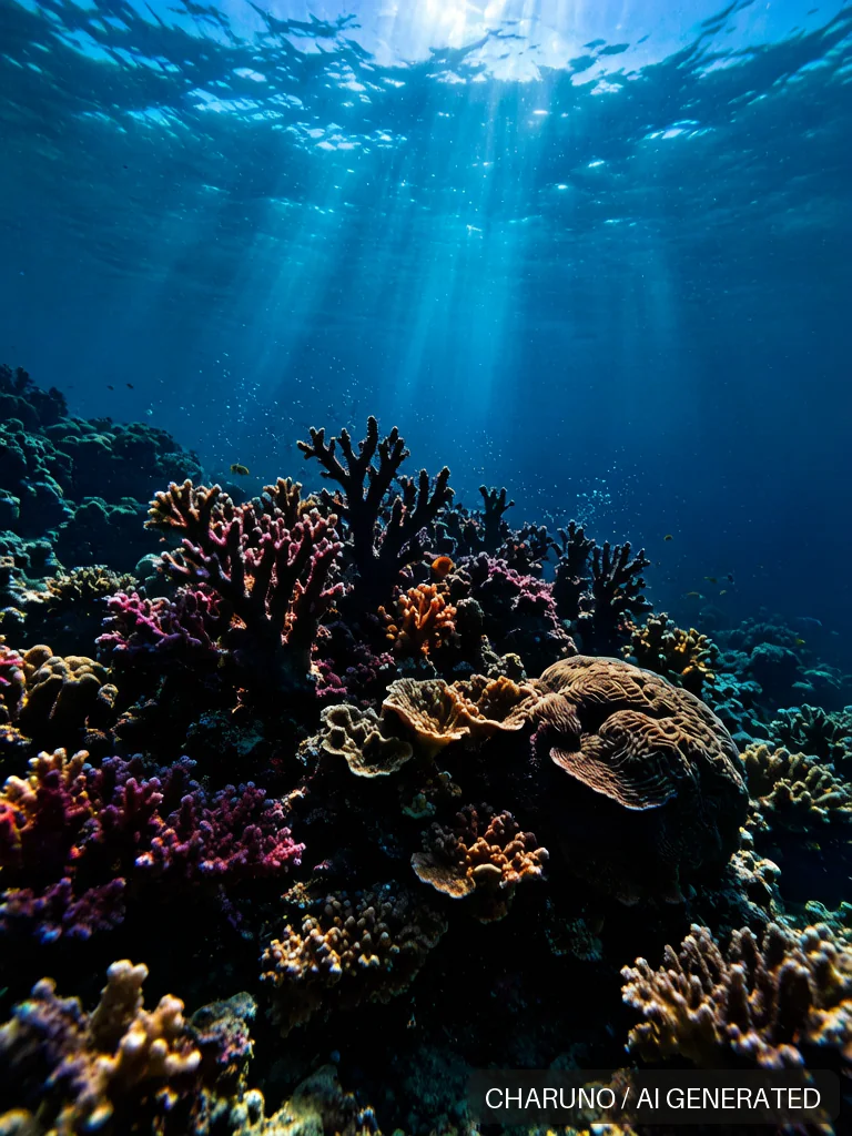 海底珊瑚礁 · 图库，第 4 张生成图片