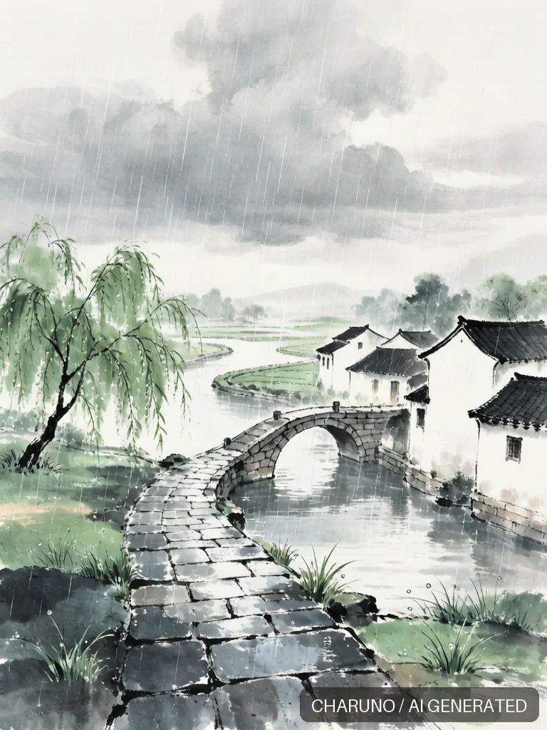 节气雨水 · 图库，第 3 张生成图片