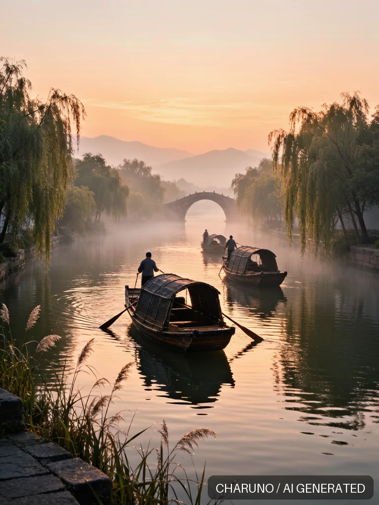 京杭大运河 · 图库，第 7 张生成图片