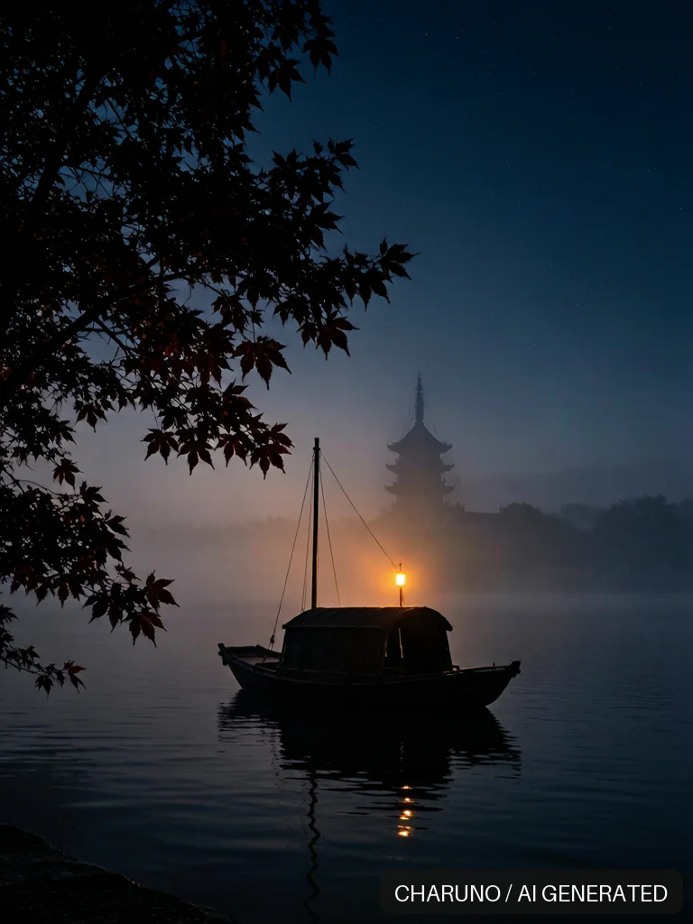 枫桥夜泊 · 图库，第 4 张生成图片