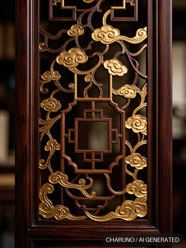 古典屏风 · 图库，第 7 张生成图片