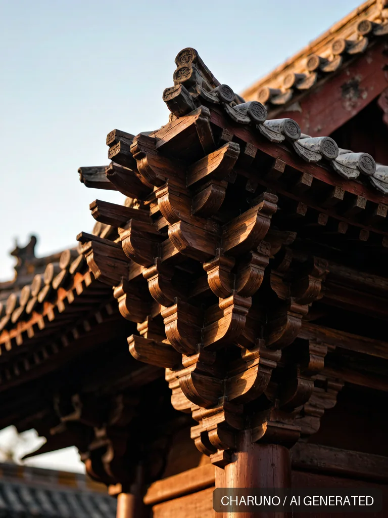古建斗拱 · 图库，第 6 张生成图片