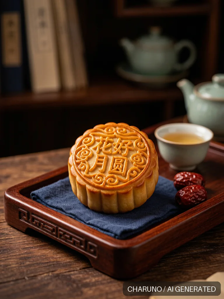 美食月饼 · 图库，第 3 张生成图片