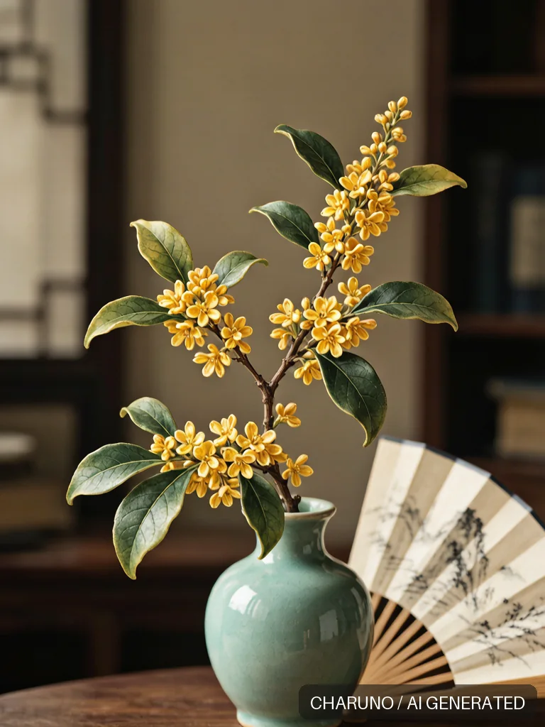 秋香桂花 · 图库，第 5 张生成图片