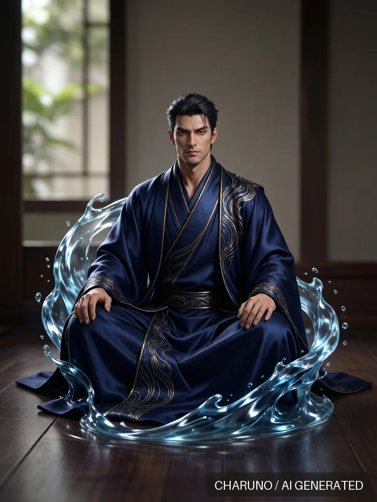 水神共工 · 图库,第 3 张生成图片