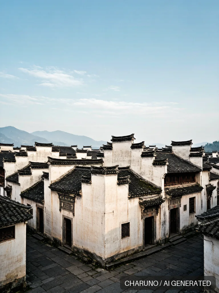 徽派建筑 · 图库，第 8 张生成图片
