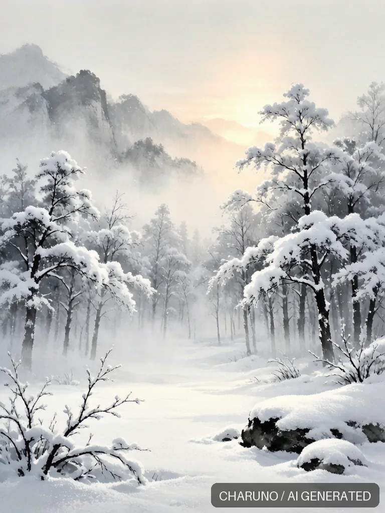 节气大雪 · 图库,第 6 张生成图片