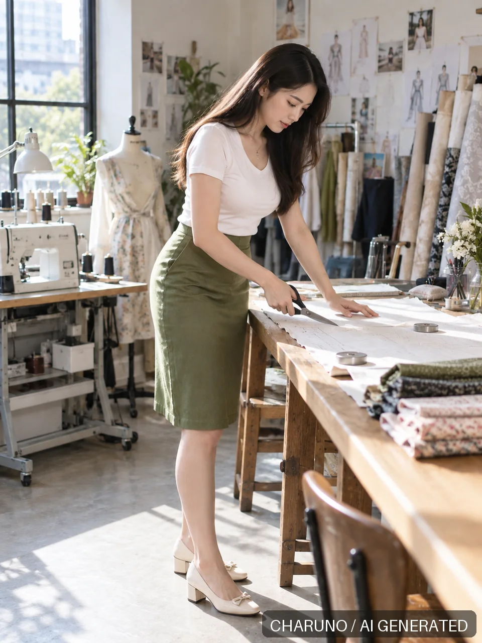 多彩日常·时装工作间，第 5 张生成图片