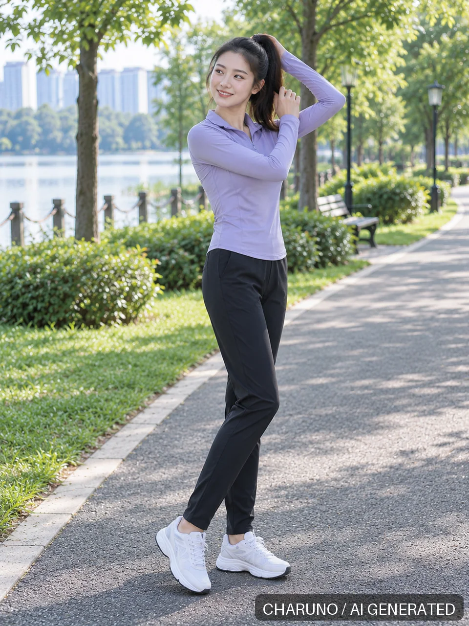 青春靓丽·公园活力，第 6 张生成图片