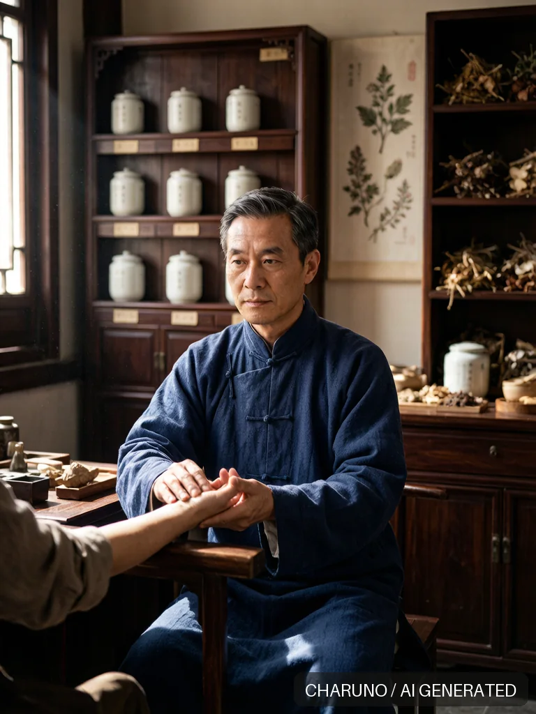 坐堂郎中 · 图库，第 3 张生成图片