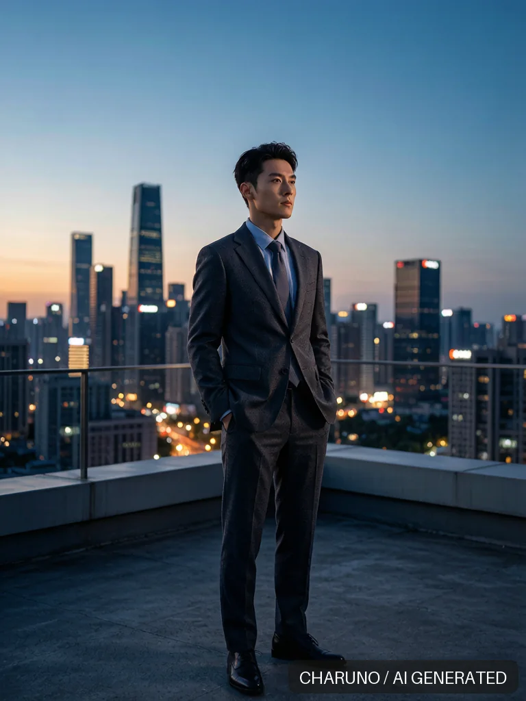 都市青年男性 · 图库，第 8 张生成图片