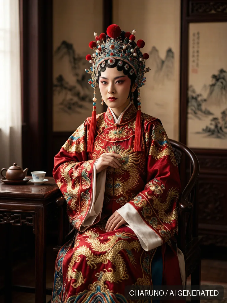 豫剧演员 · 图库，第 3 张生成图片