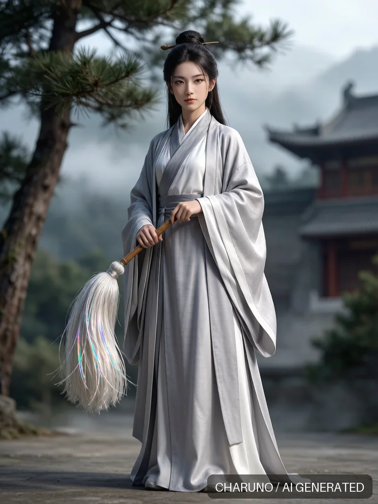 武当女道长 · 图库,第 1 张生成图片