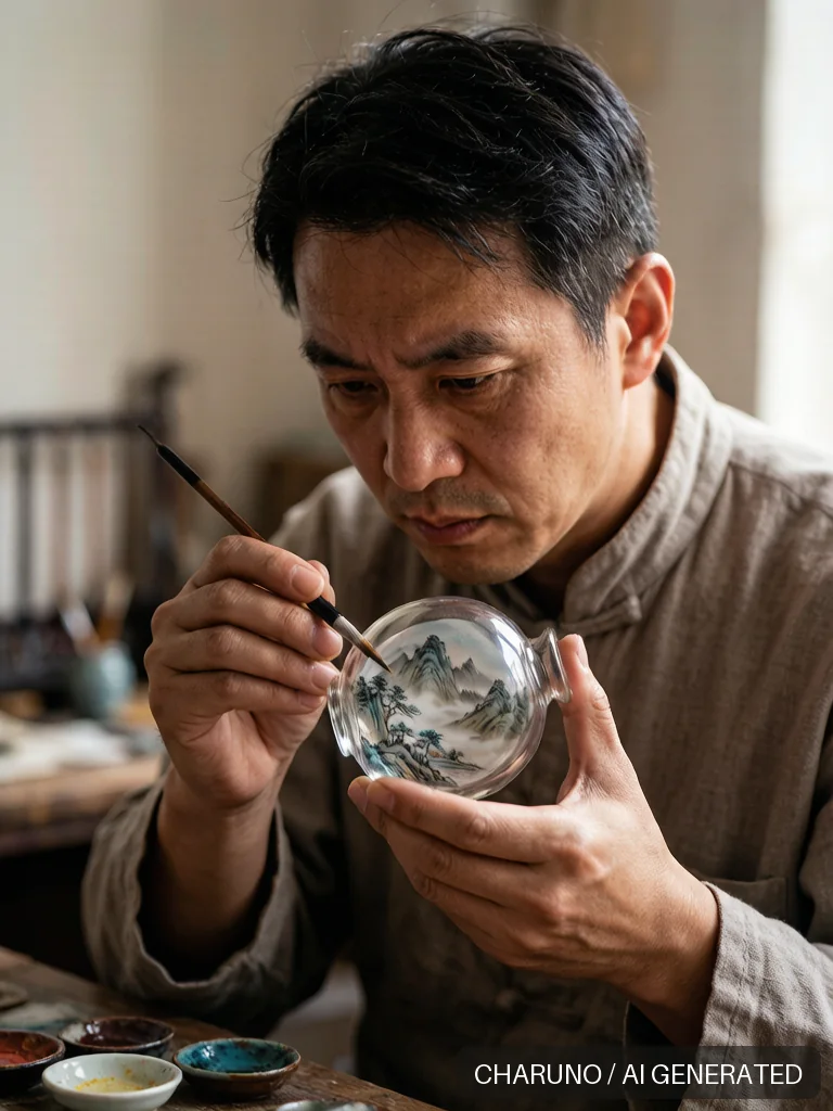 内画壶匠人 · 图库，第 7 张生成图片