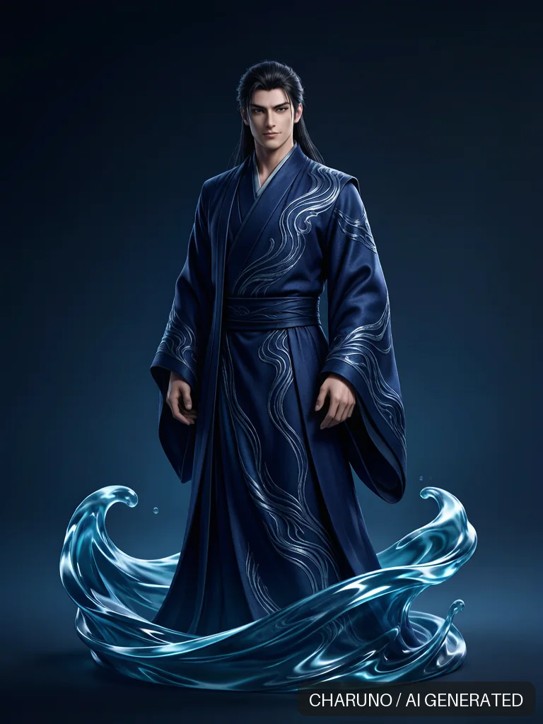 水神共工 · 图库,第 8 张生成图片