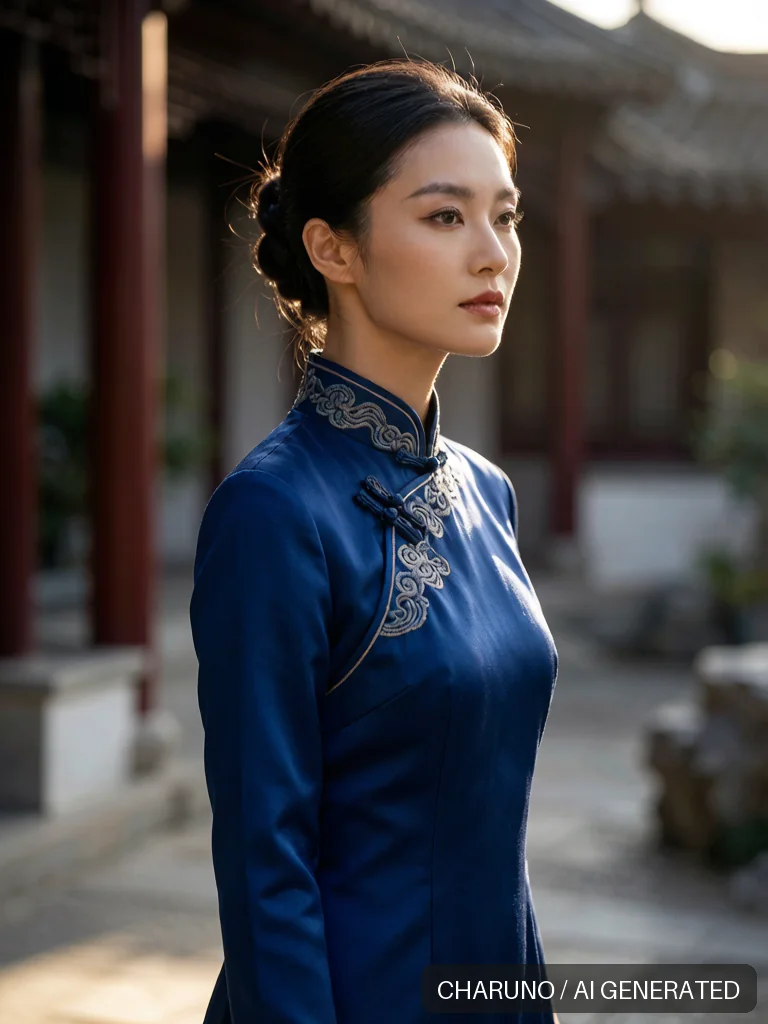 新中式礼服 · 图库，第 6 张生成图片