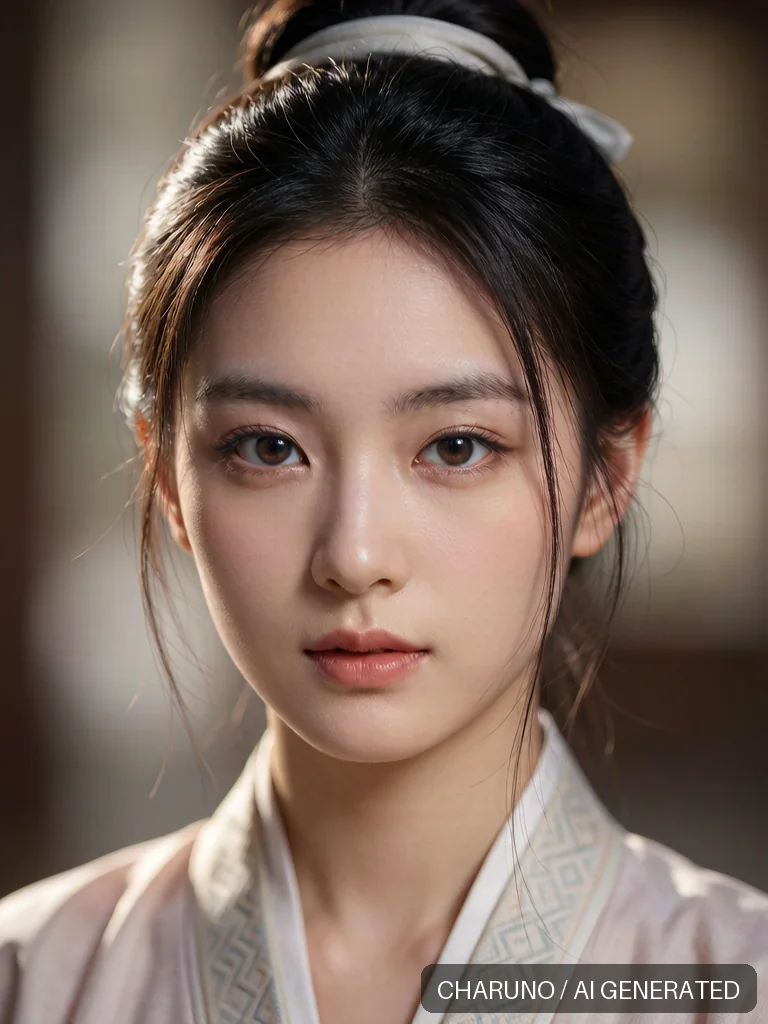 汉服少女 · 图库，第 5 张生成图片