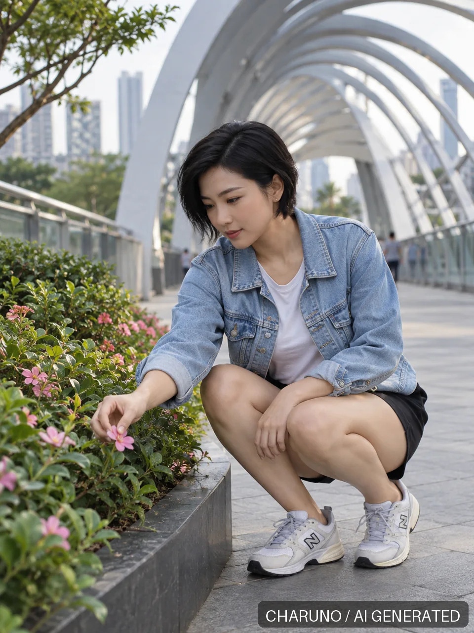 杜蓉·现代都市写真，第 1 张生成图片