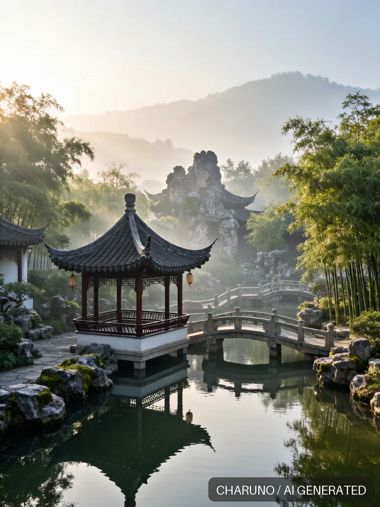 拙政园 · 图库，第 7 张生成图片