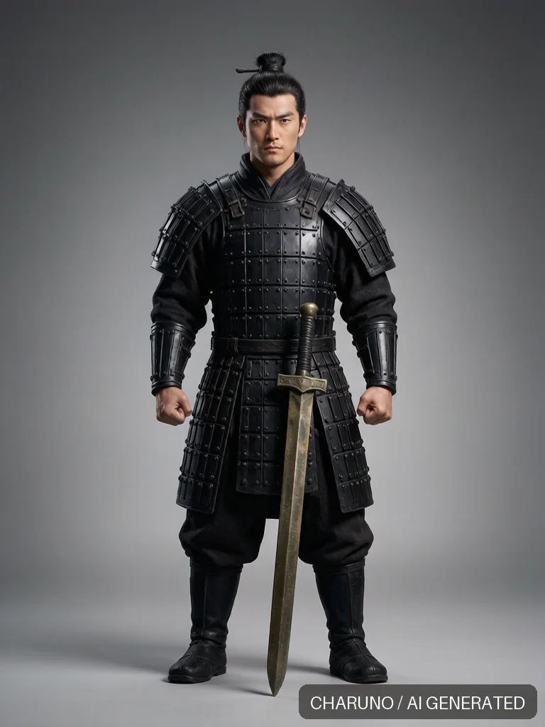 秦代武士 · 图库,第 1 张生成图片
