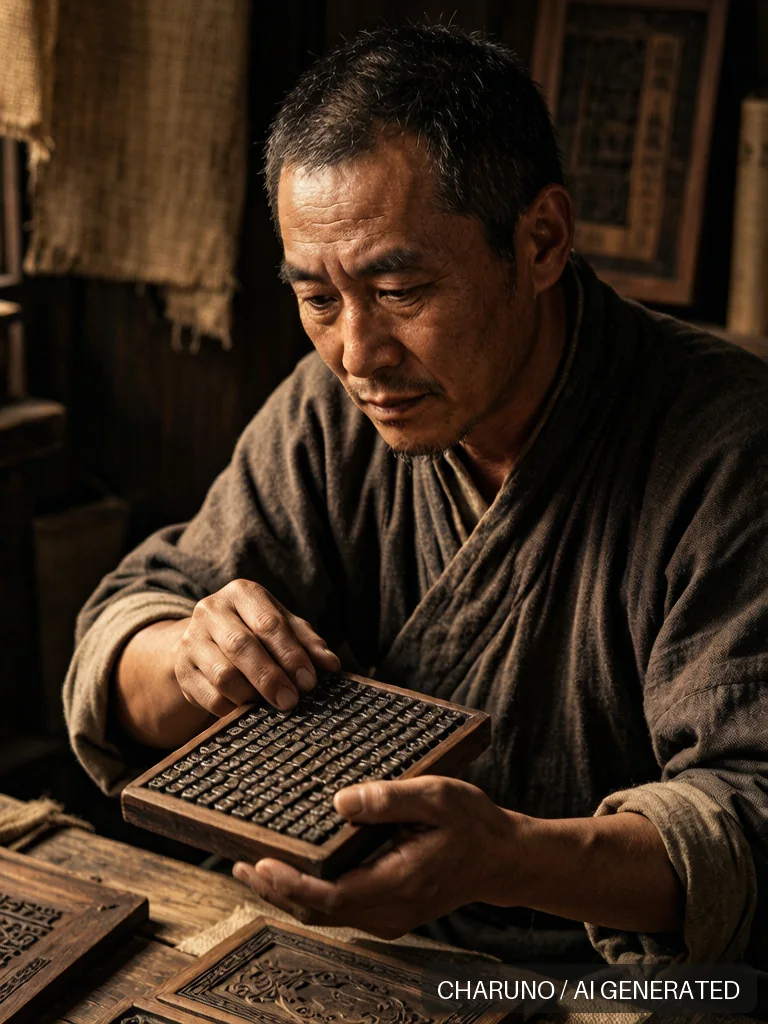 活字毕昇 · 图库，第 3 张生成图片