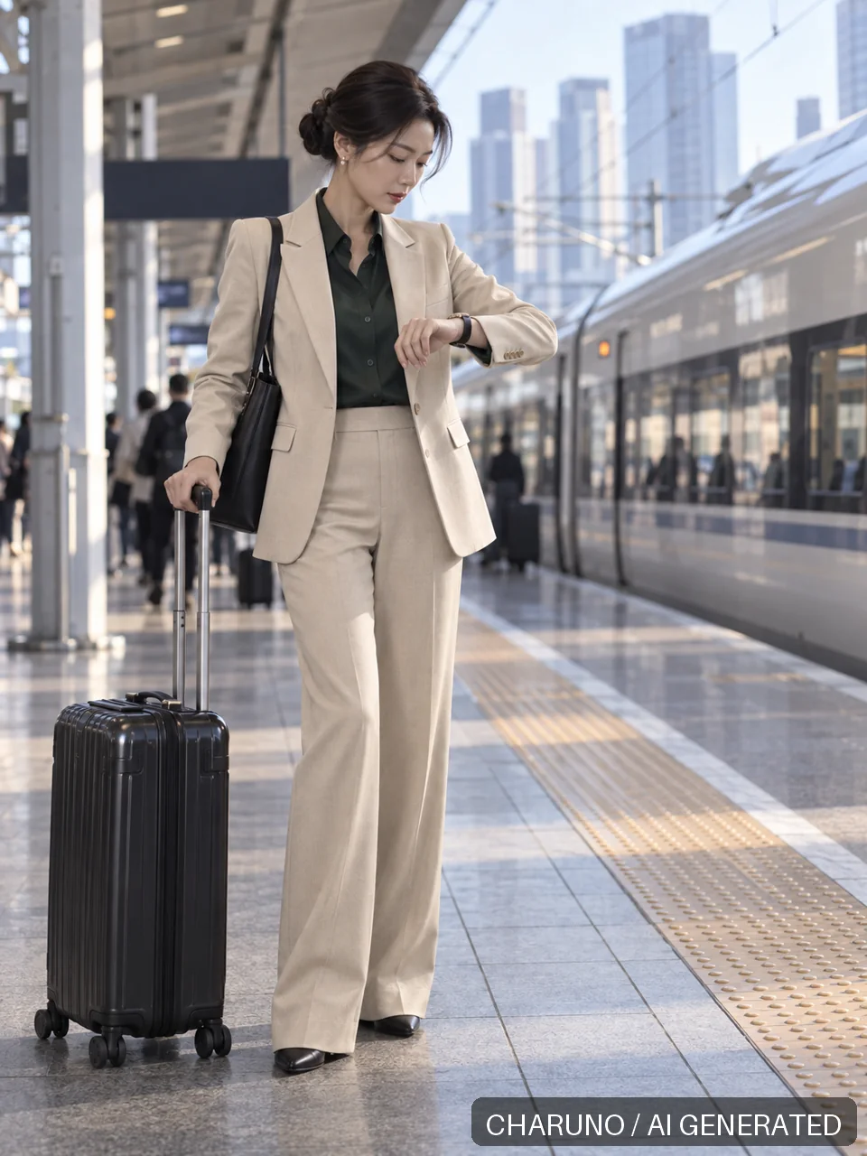 多场景新写真·律师的城市行程，第 3 张生成图片