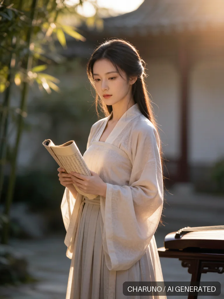 宋代女词人 · 图库，第 6 张生成图片