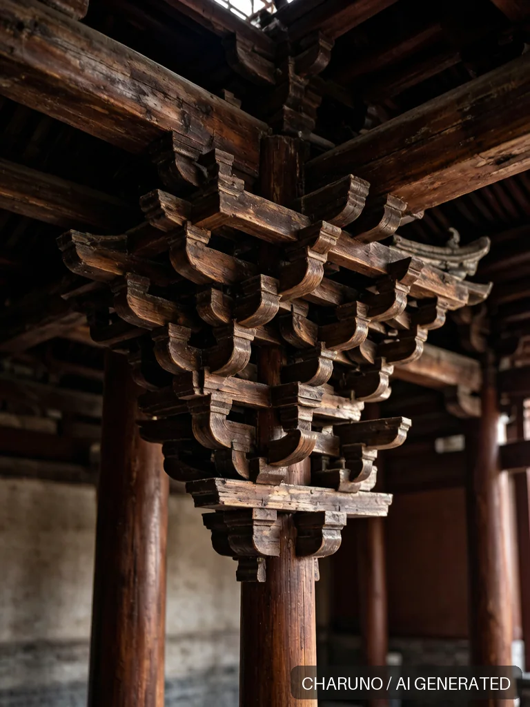 古建斗拱 · 图库，第 3 张生成图片