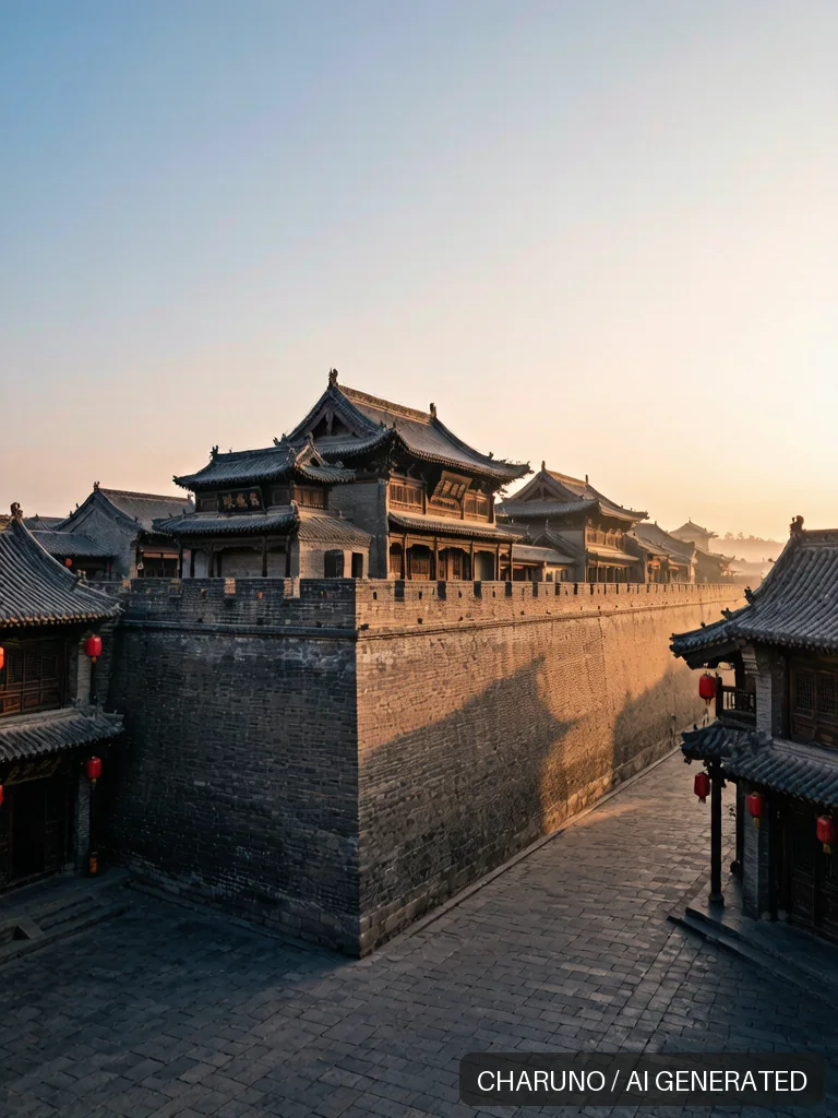 平遥古城 · 图库，第 6 张生成图片