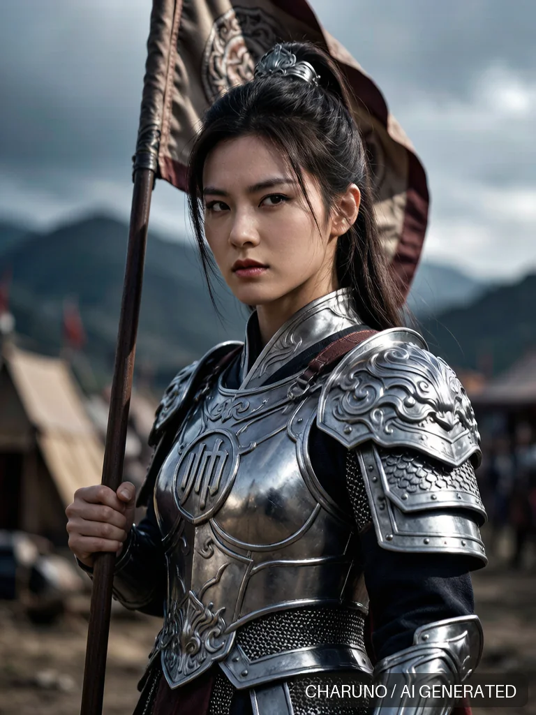 挂帅女将 · 图库，第 7 张生成图片