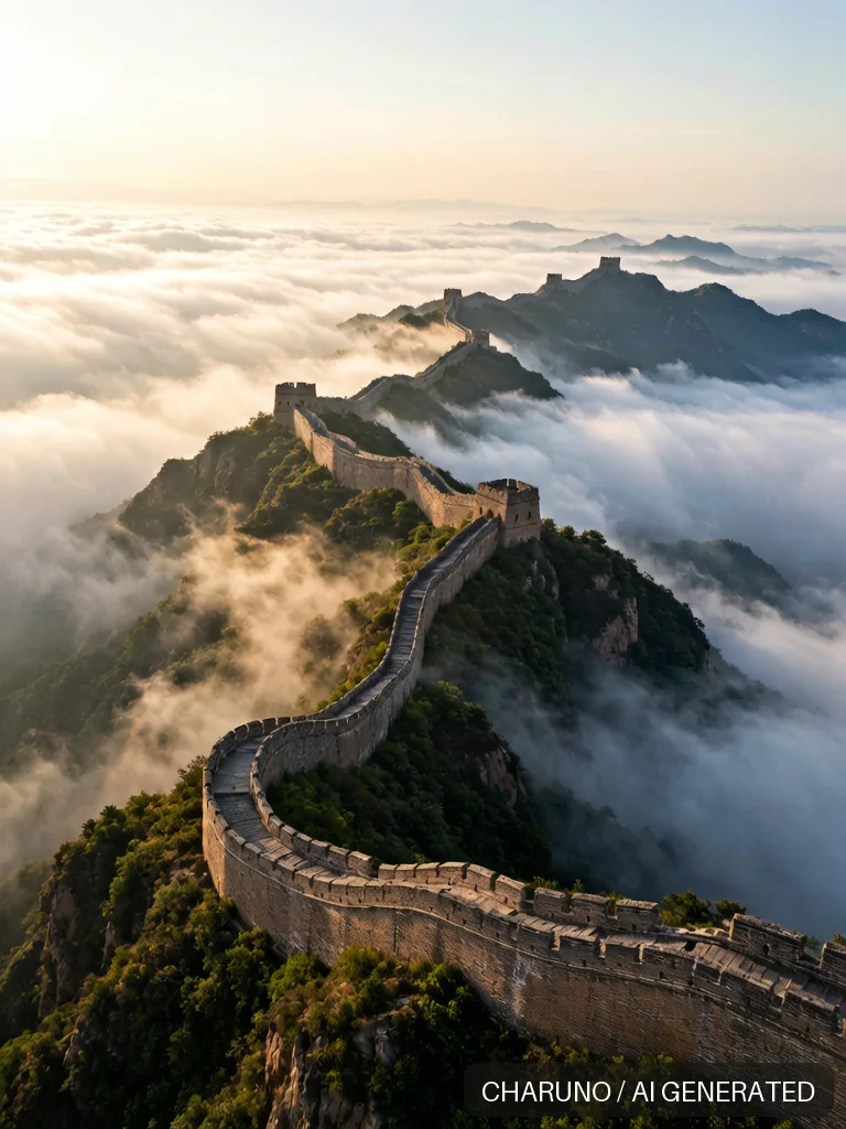 万里长城 · 图库，第 3 张生成图片