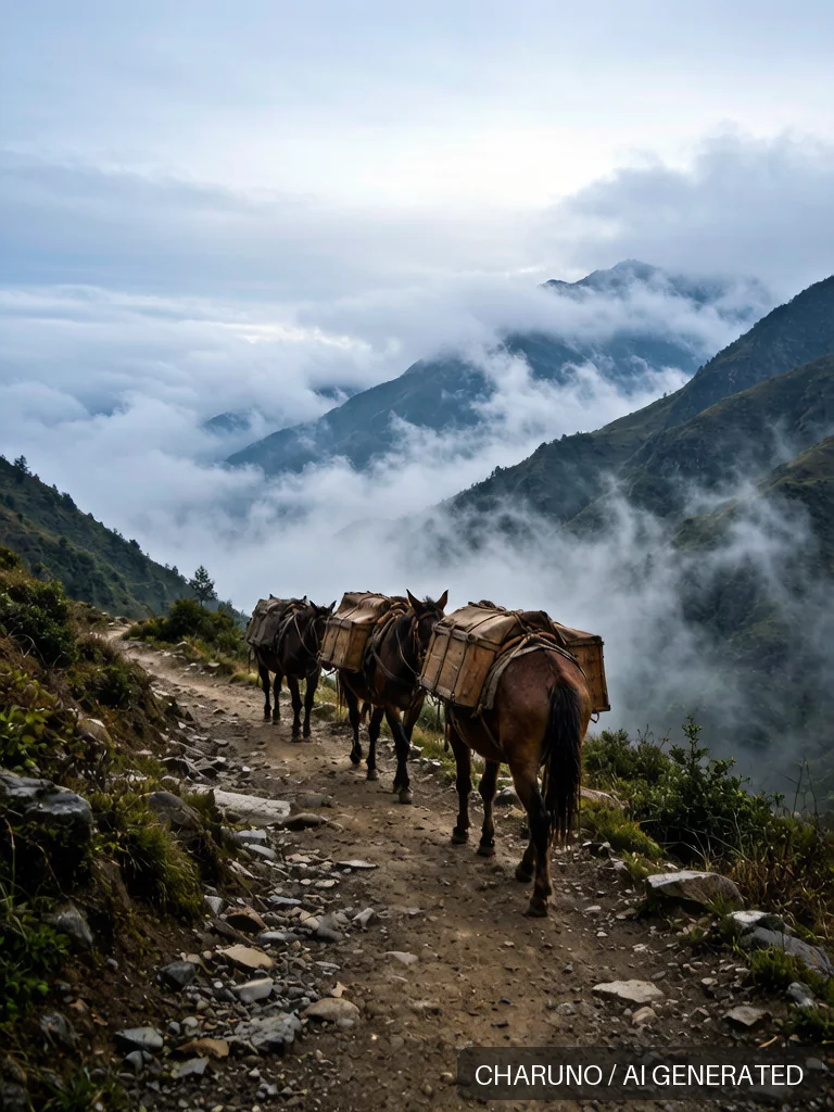茶马古道 · 图库，第 5 张生成图片