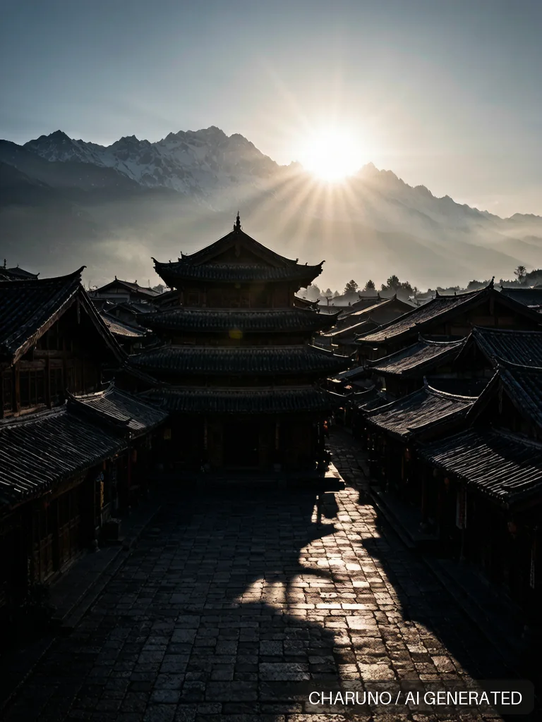 丽江古城 · 图库,第 4 张生成图片