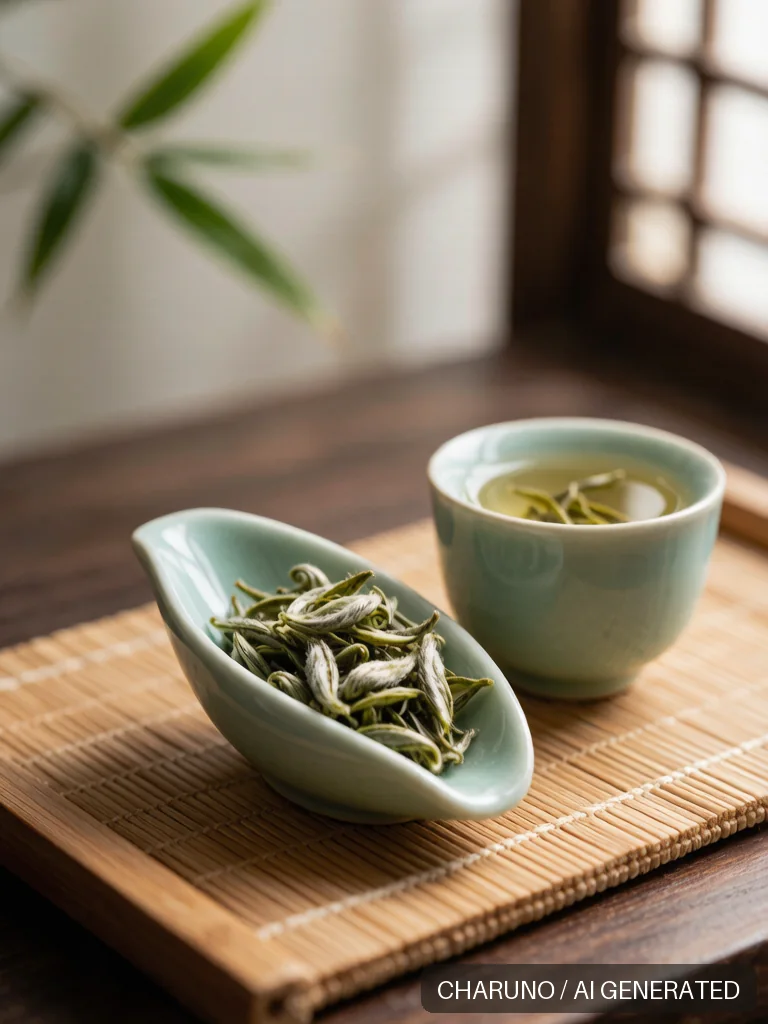 碧螺春茶 · 图库,第 4 张生成图片
