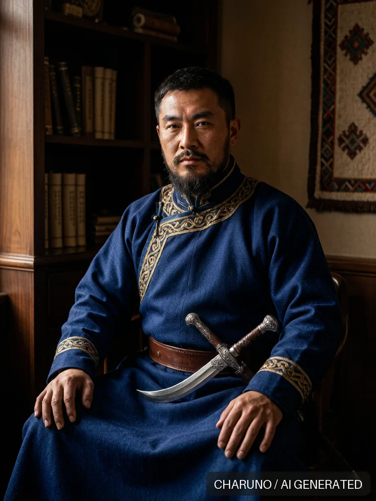 蒙古族勇士 · 图库，第 3 张生成图片