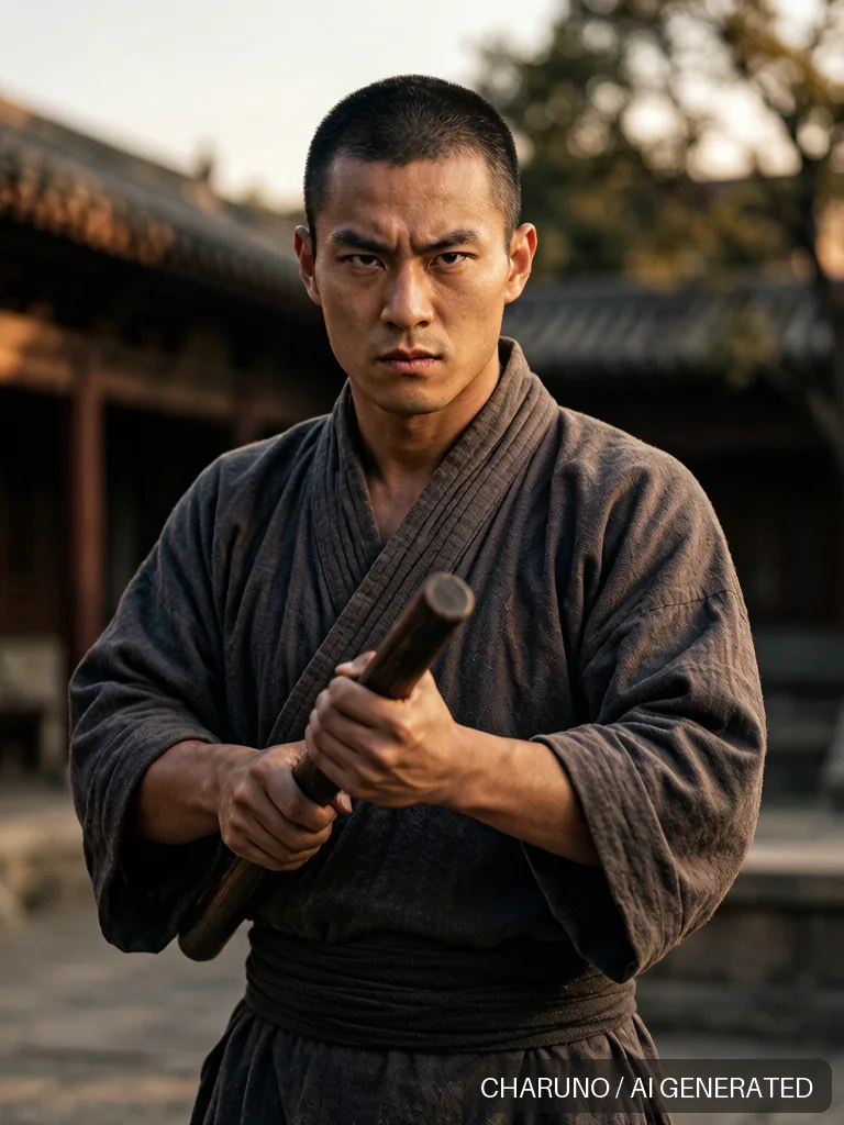 少林武僧 · 图库,第 7 张生成图片