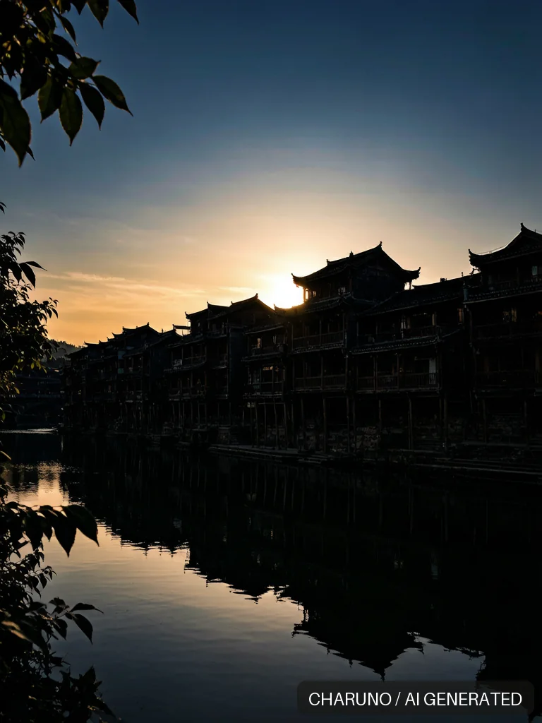 凤凰古城 · 图库,第 4 张生成图片