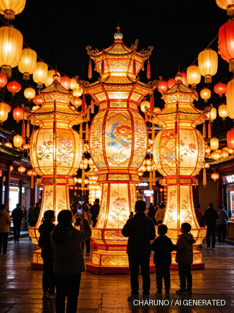 赏花灯 · 图库，第 7 张生成图片