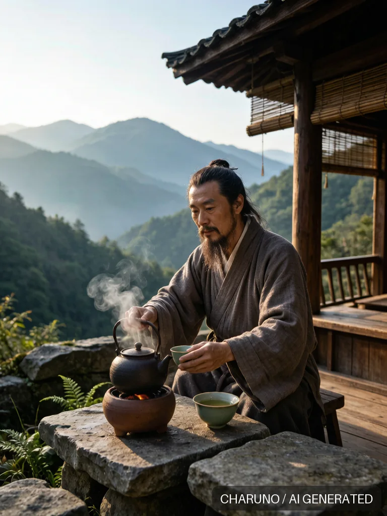 茶圣陆羽 · 图库，第 6 张生成图片