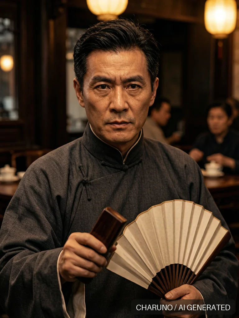 评书先生 · 图库，第 3 张生成图片