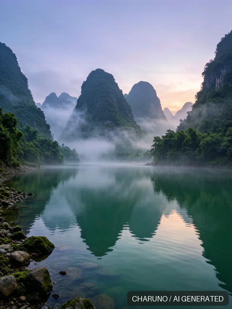 桂林山水 · 图库，第 7 张生成图片