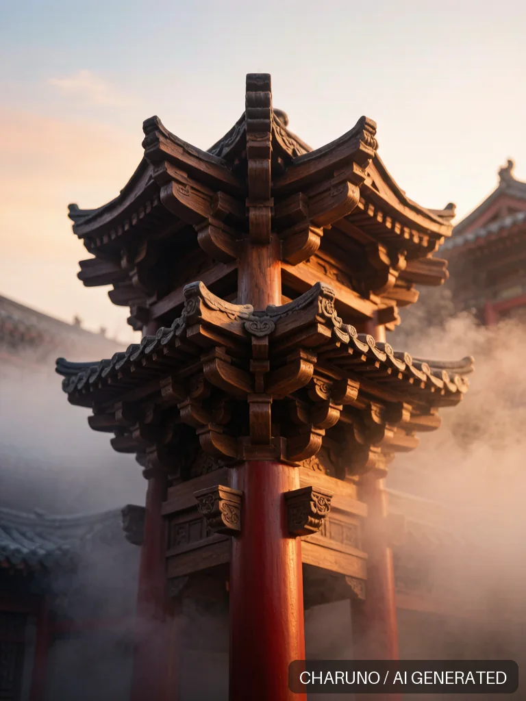 古建斗拱 · 图库，第 7 张生成图片