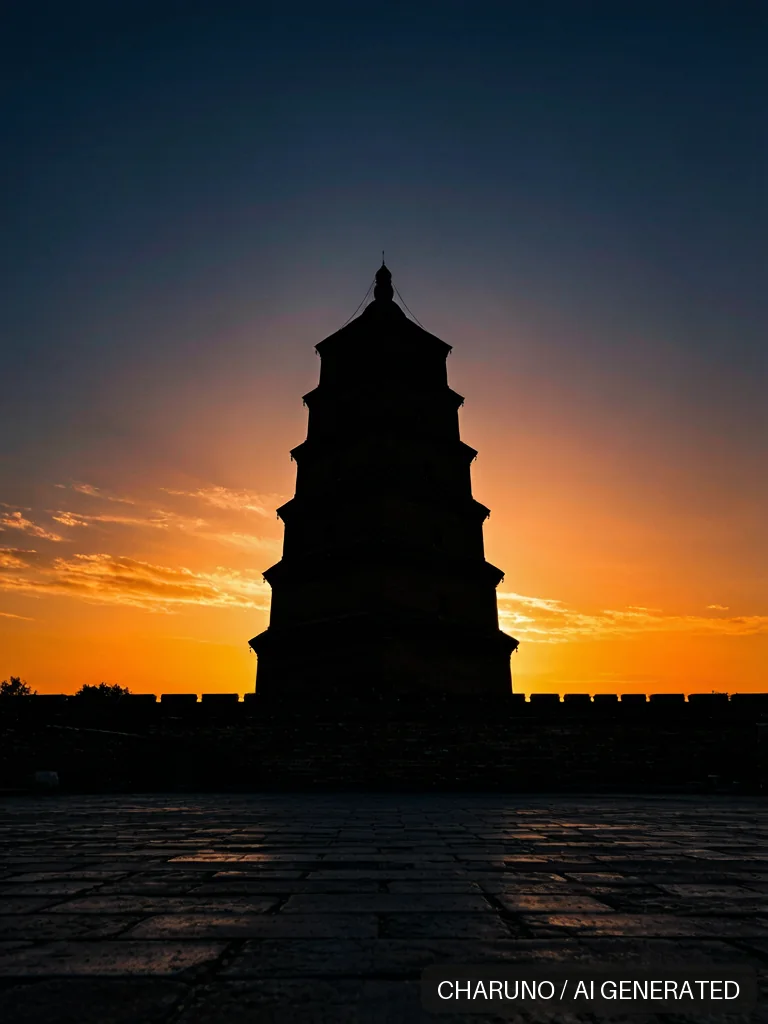 大雁塔 · 图库，第 4 张生成图片