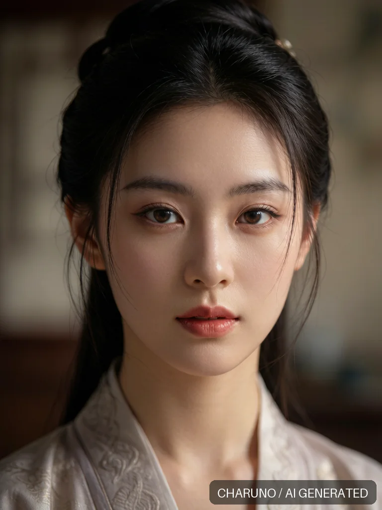 宋韵古典美人 · 图库，第 5 张生成图片