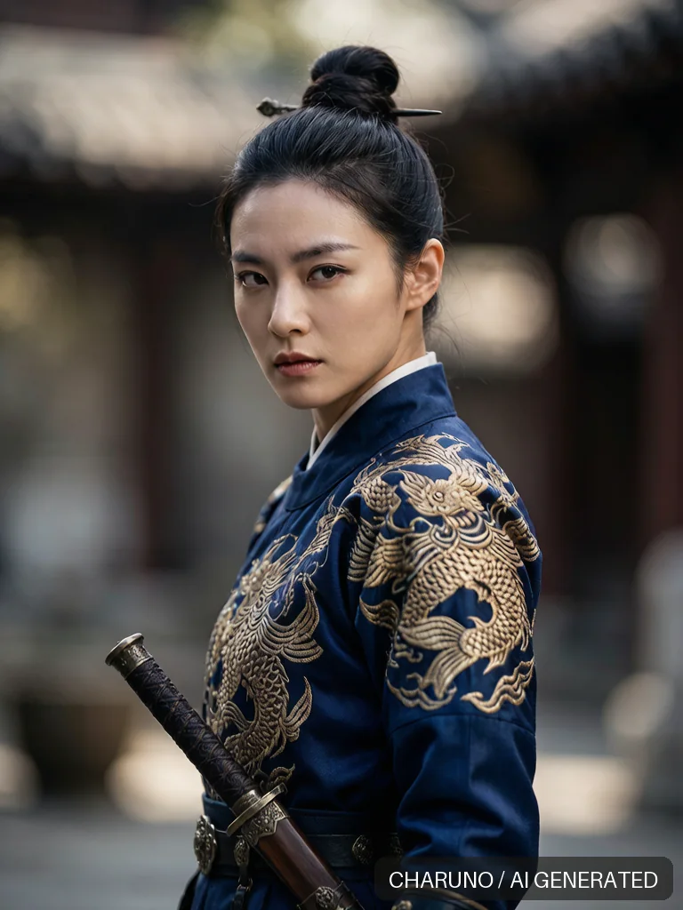 女锦衣卫官 · 图库，第 7 张生成图片